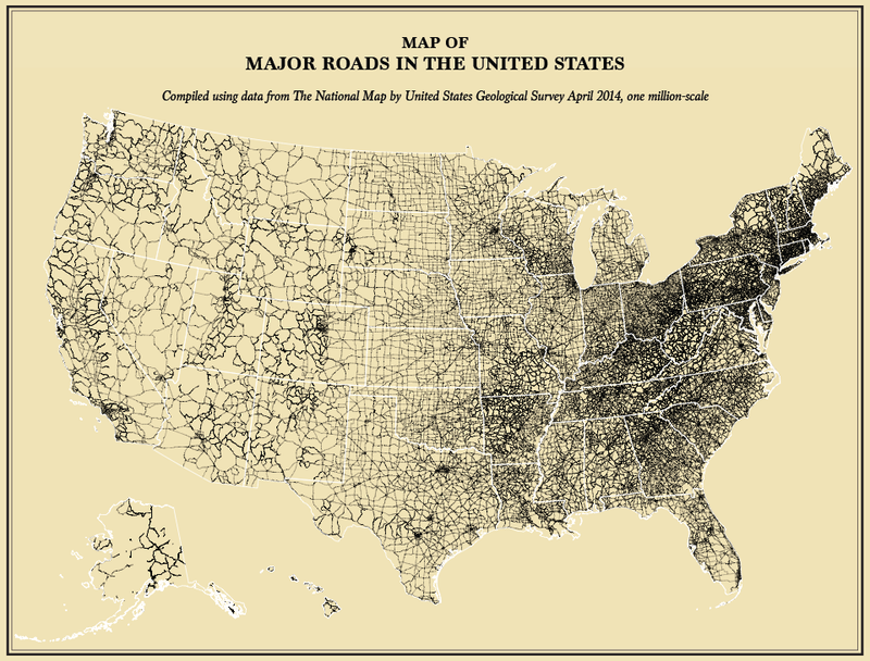 Illustration for article titled An Awesome Modern Take on the Statistical Atlas of the United States